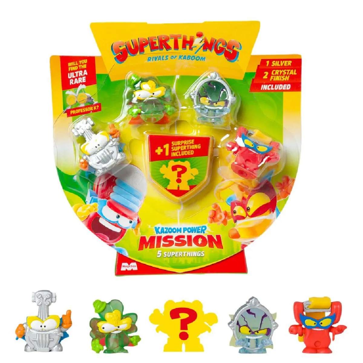 Hot SuperThings - Kazoom Power Mission - Pack de 5 (varios modelos) Figuras De Acción