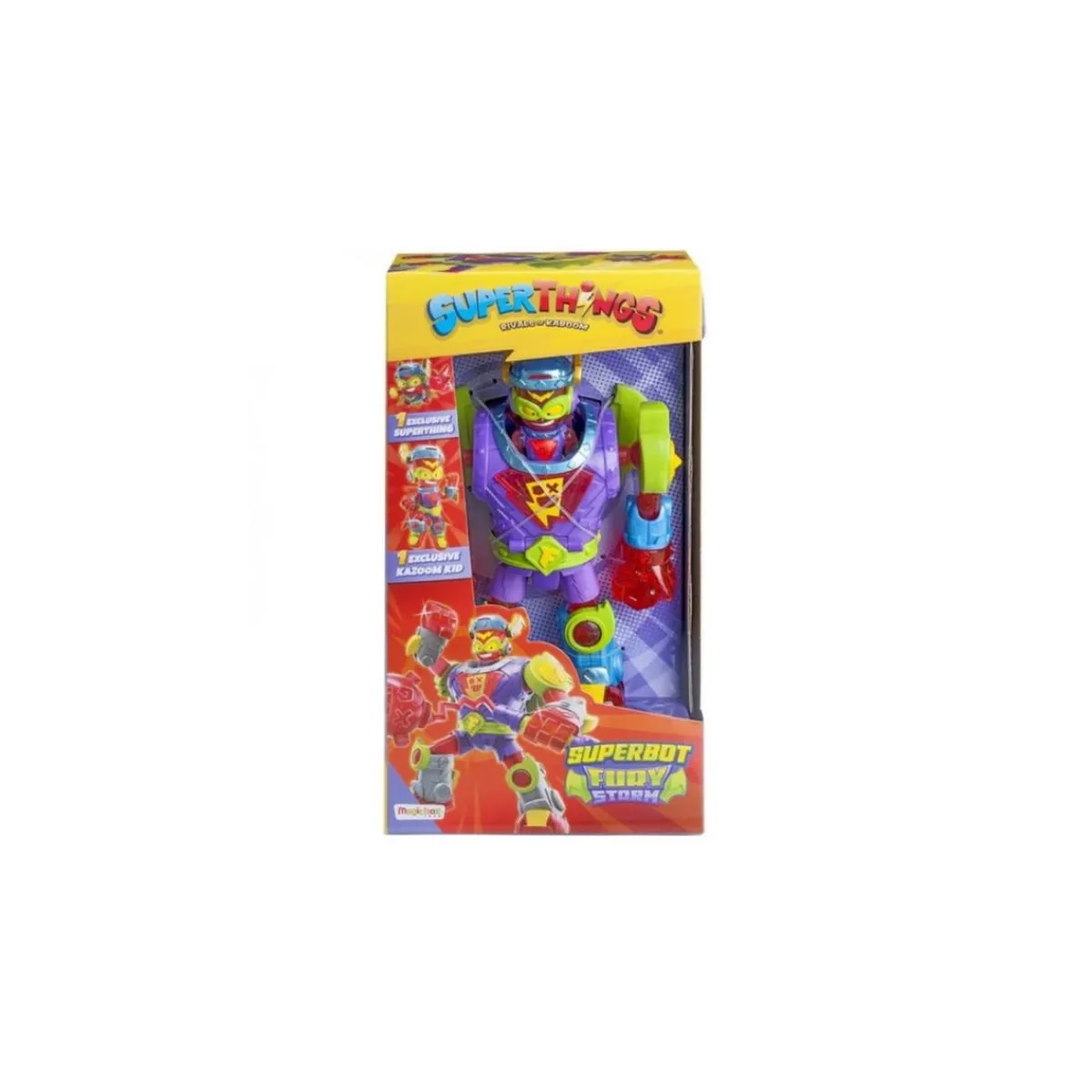New SuperThings - Superbot Fury Storms Figuras De Acción