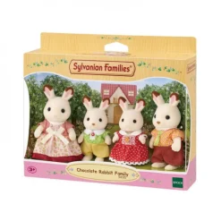 Sale - Familia Conejo Chocolate Coleccionables Y Mini Mundos