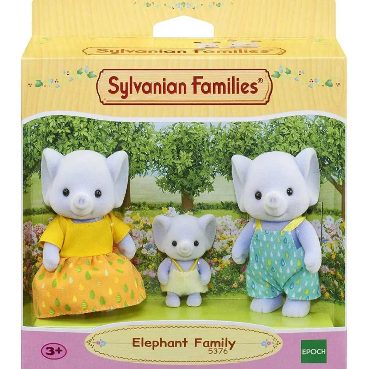 - Familia de elefantes Coleccionables Y Mini Mundos