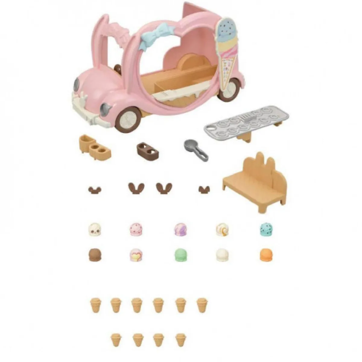 Best - Ice cream van Coleccionables Y Mini Mundos