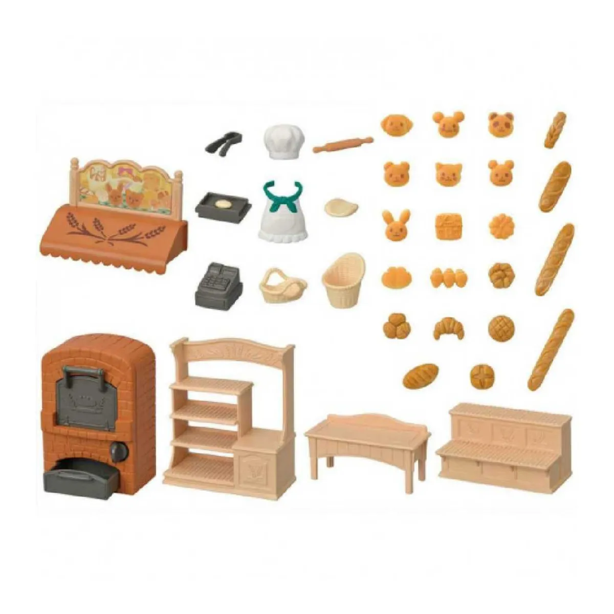 New - Set de panadería Coleccionables Y Mini Mundos