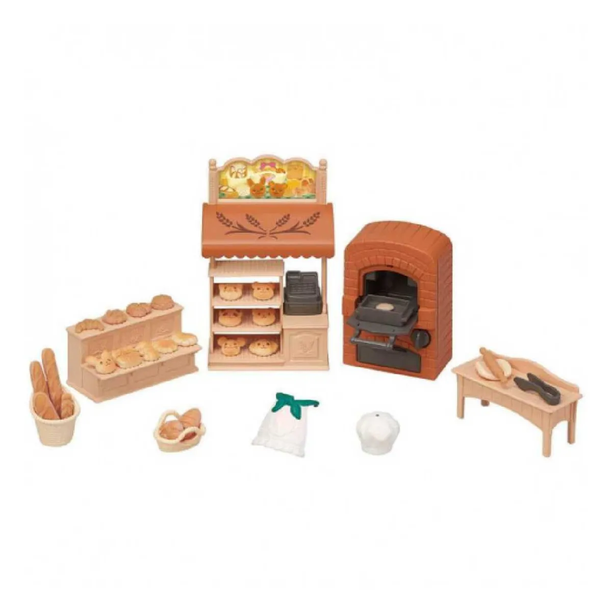 New - Set de panadería Coleccionables Y Mini Mundos