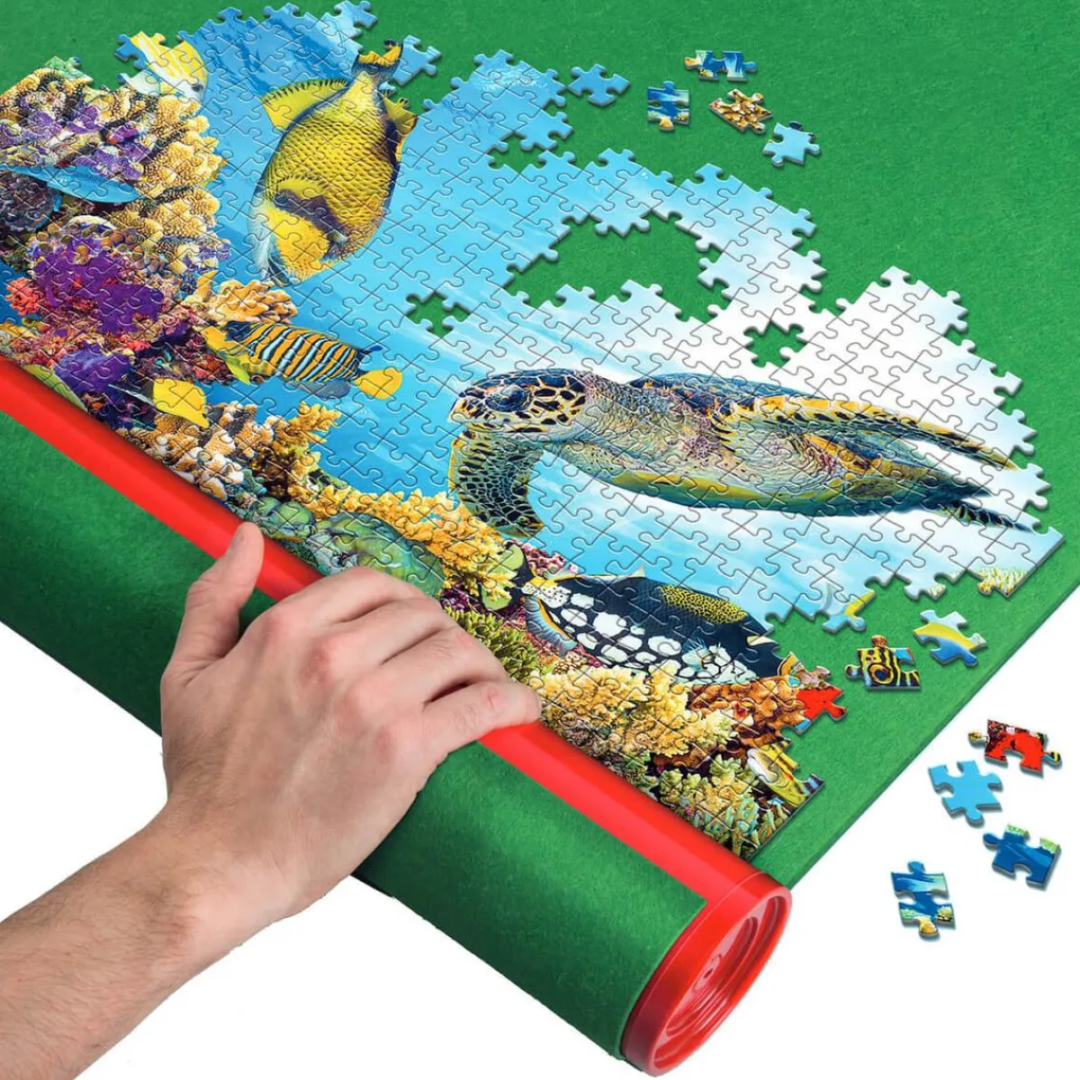 Tapete Porta-Puzzle*CLEMENTONI Hot