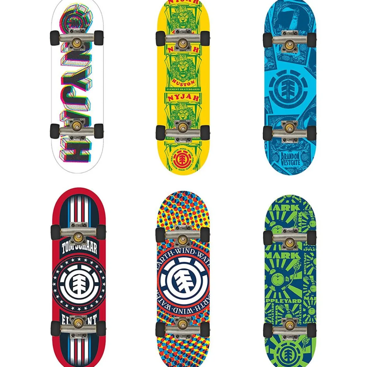 Best Tech Deck - Bonus Pack 6 Skates (varios modelos) Vehículos Y Circuitos