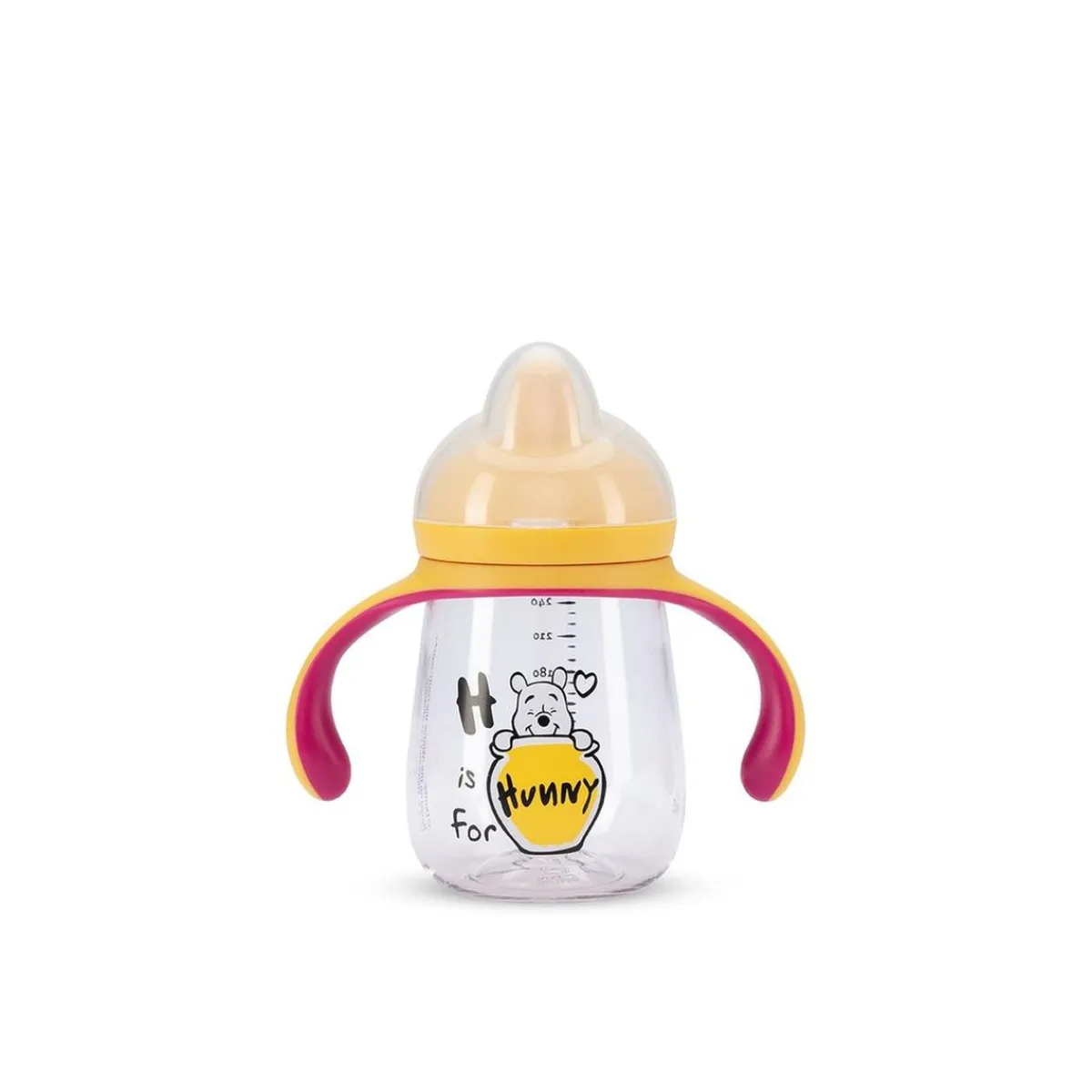 - Taza con asas y boquilla blanda Winnie the Pooh 260 ml 12m+*THAT'S LOVE