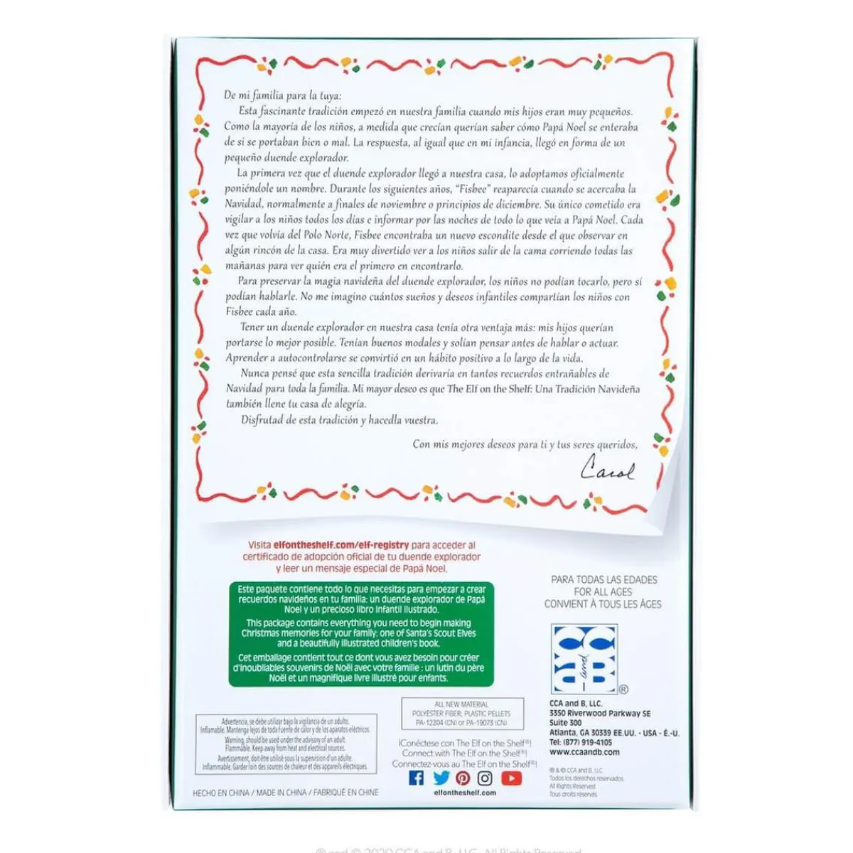 Online The Elf on The Shelf - Cuento y Muñeco Elf Chica Juguetes Educativos Y Libros