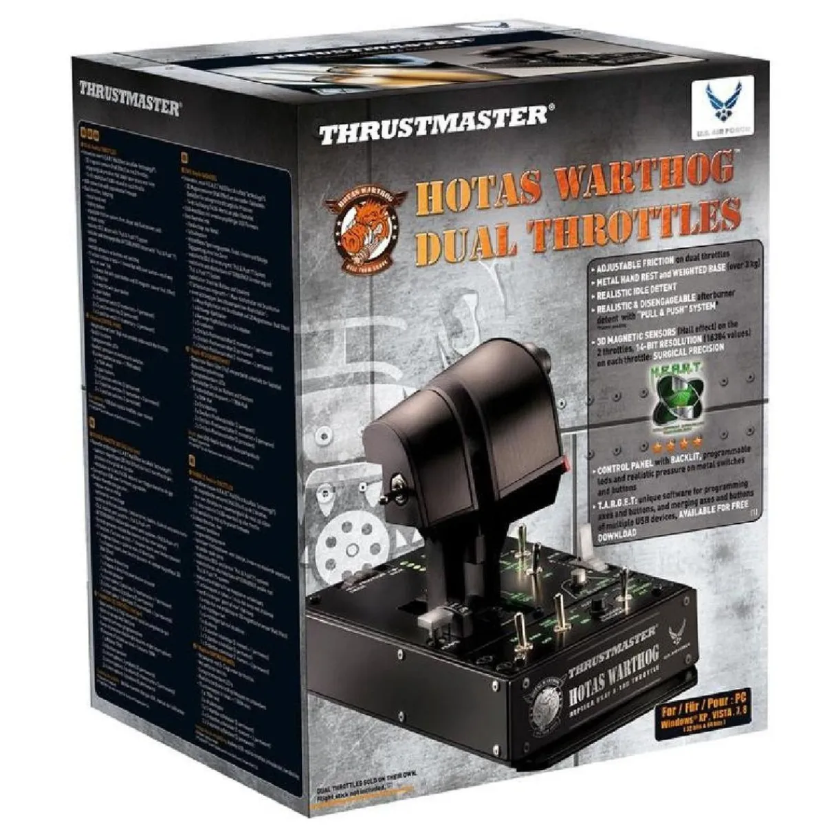Thrustmaster - Joystick Hotas Warthog Mando de Potencia Doble*TOYS "R" US Clearance