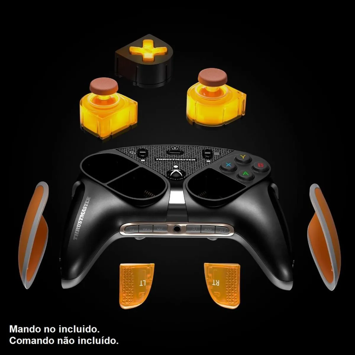 Thrustmaster - Protectores para mando eSwap X PRO - Orange Crystal Pack*TOYS "R" US