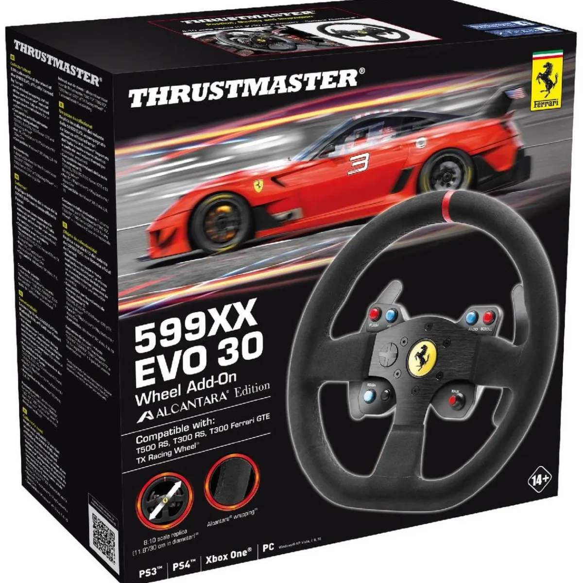 Thrustmaster - Volante Ferrari 599 XX Evo 30 Alcantara Edition*TOYS "R" US New