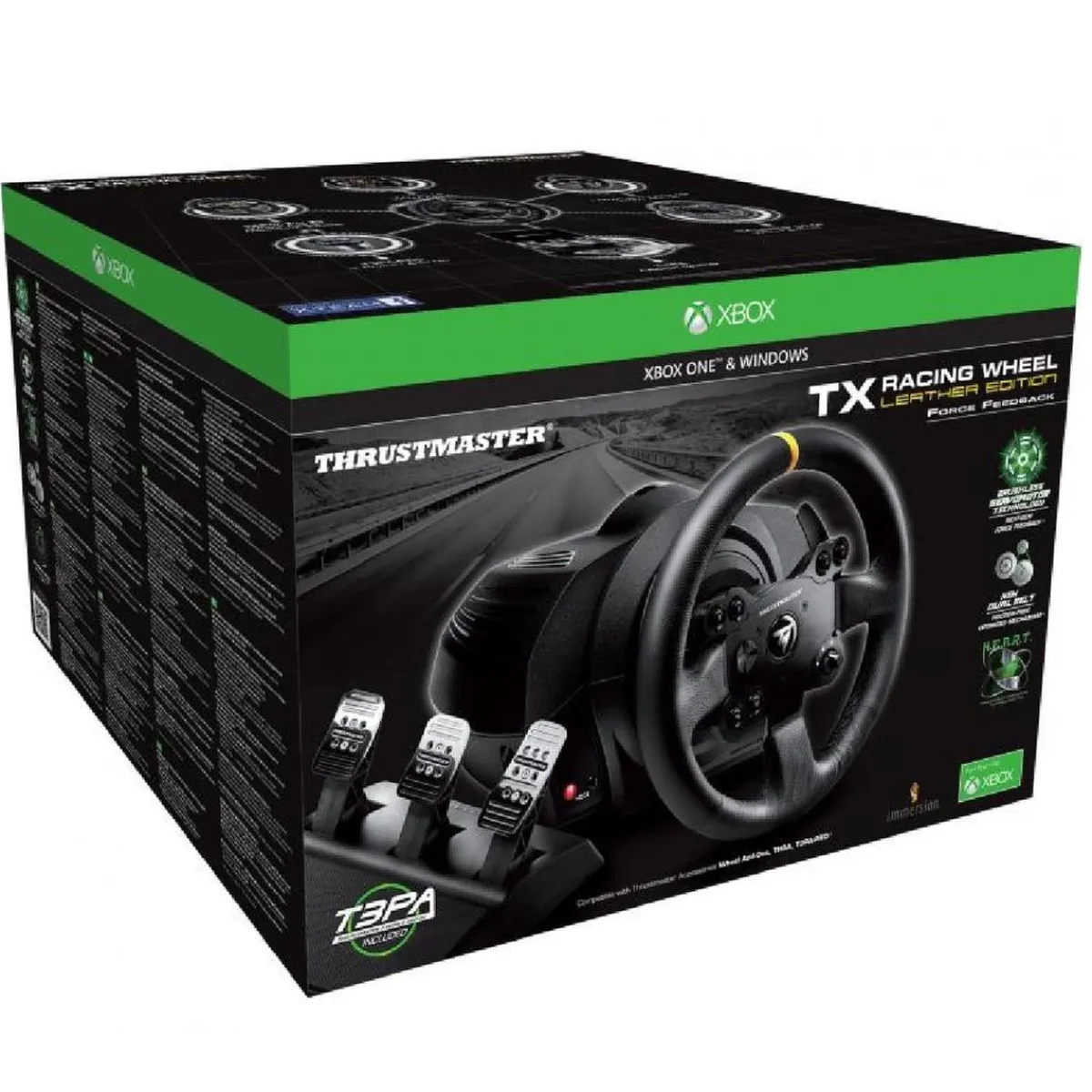 Thrustmaster - Volante y Pedales TX Edición Leather*TOYS "R" US Online