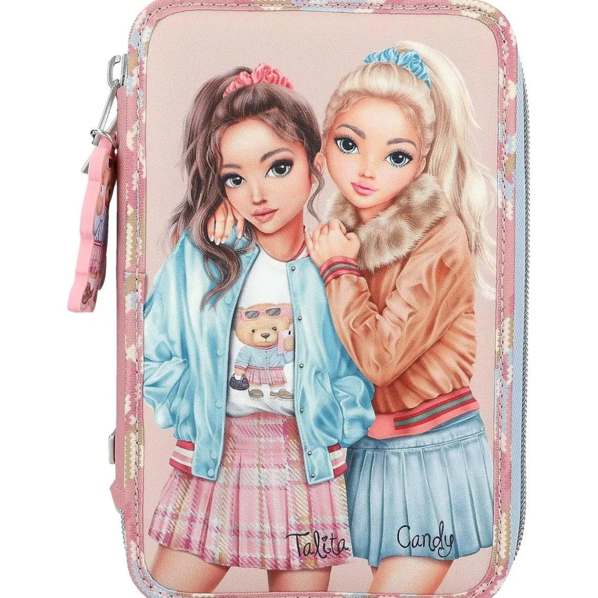 Top Model - Estuche triple Team Teddy Rosa*DEPESCHE Sale