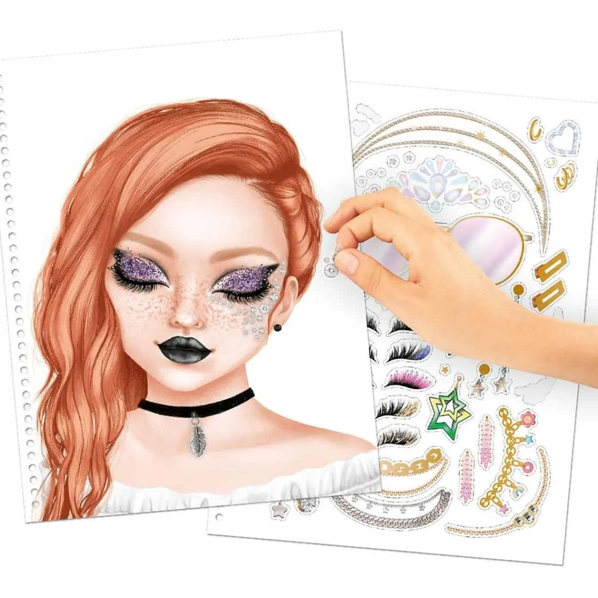 Top Model - Libro colorear make-up*DEPESCHE Best