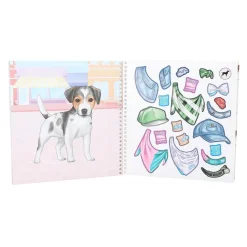 Top Model - Libro pegatinas Dress me up Doggy*DEPESCHE Hot