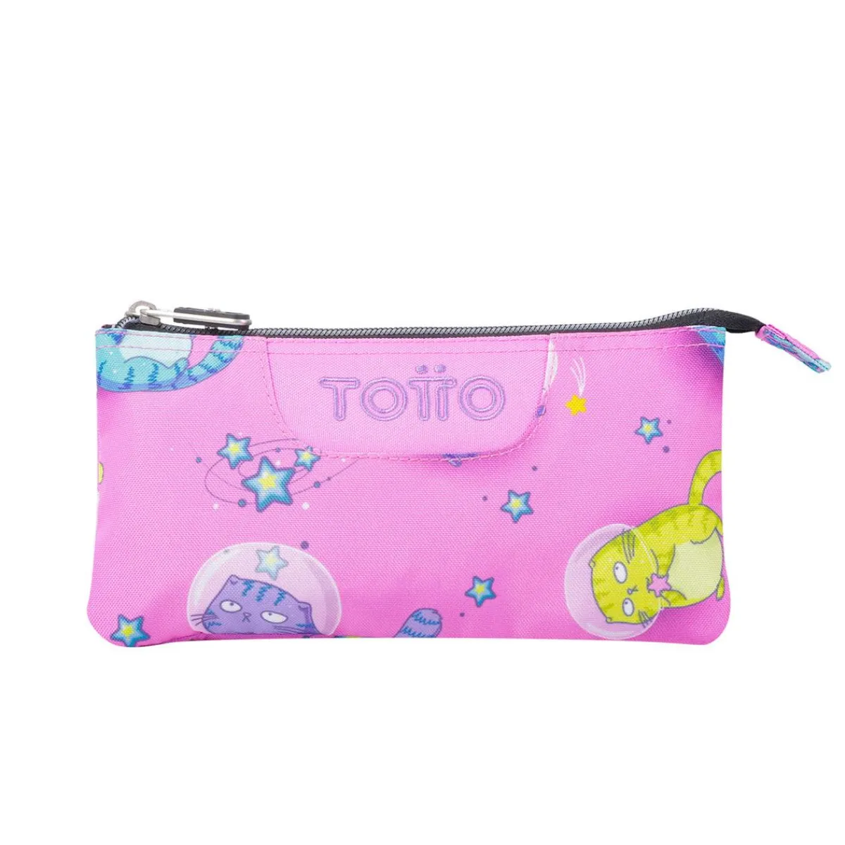 - Estuche escolar gatos astronautas Tablero Material Escolar