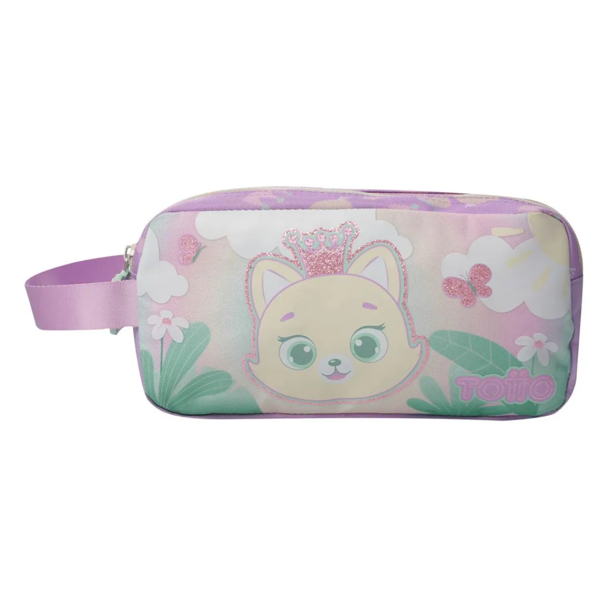 Hot - Estuche Queen Cat Material Escolar