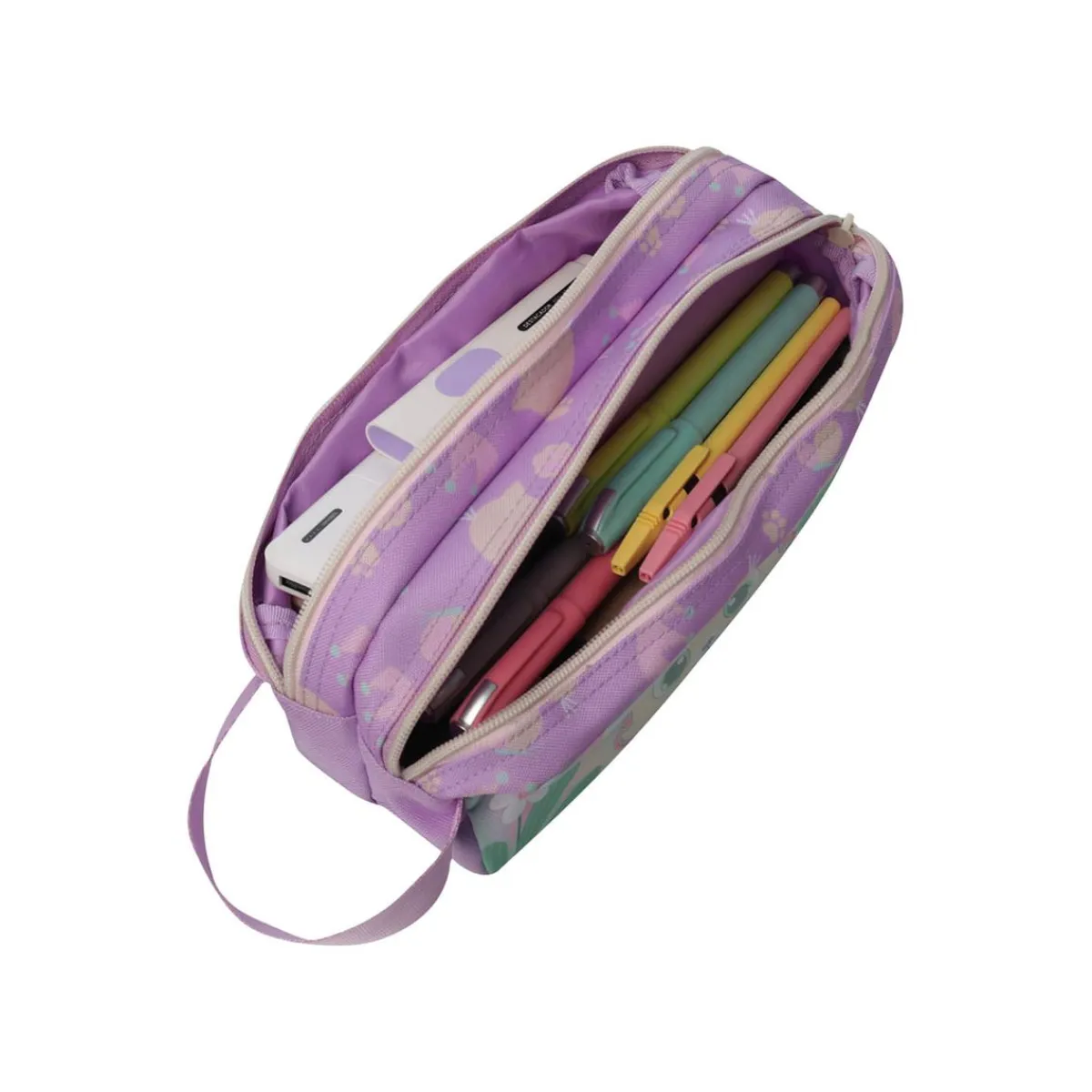 Hot - Estuche Queen Cat Material Escolar