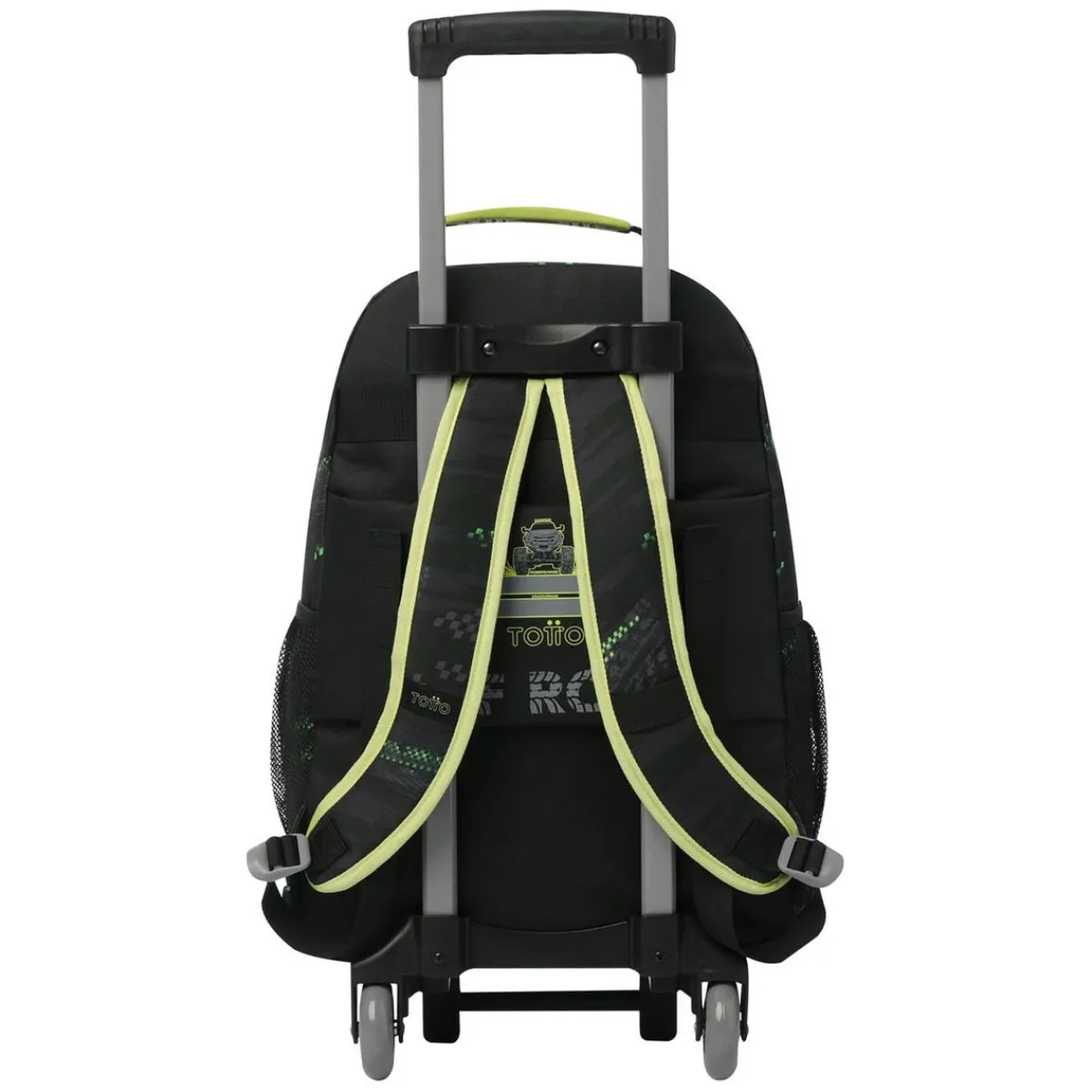 Clearance - Mochila con ruedas Monster Race L Material Escolar