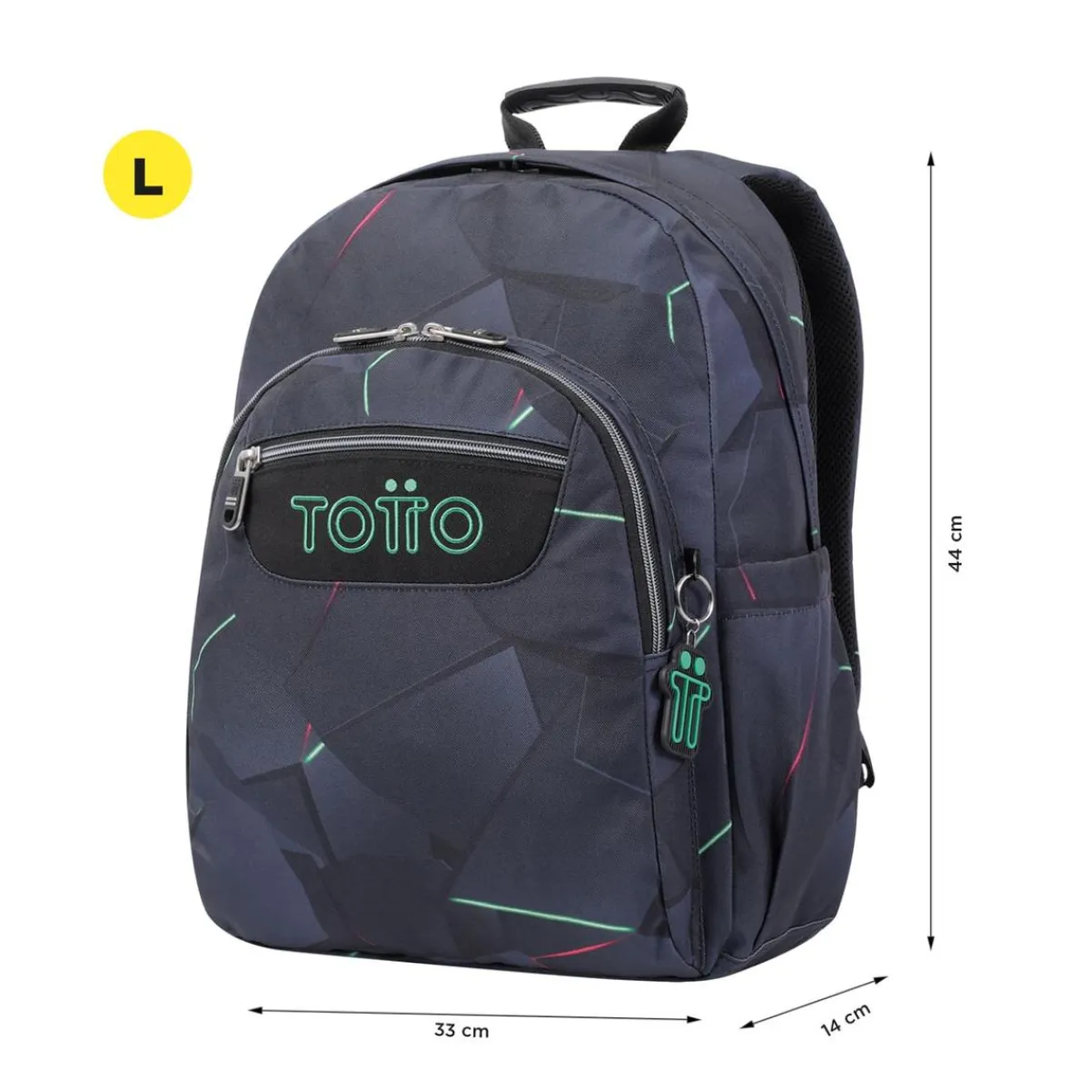 Discount - Mochila escolar adaptable a carro fractal Acuareles Material Escolar