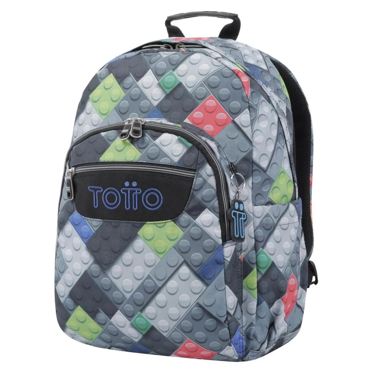 Hot - Mochila escolar bloques Acuarela Material Escolar