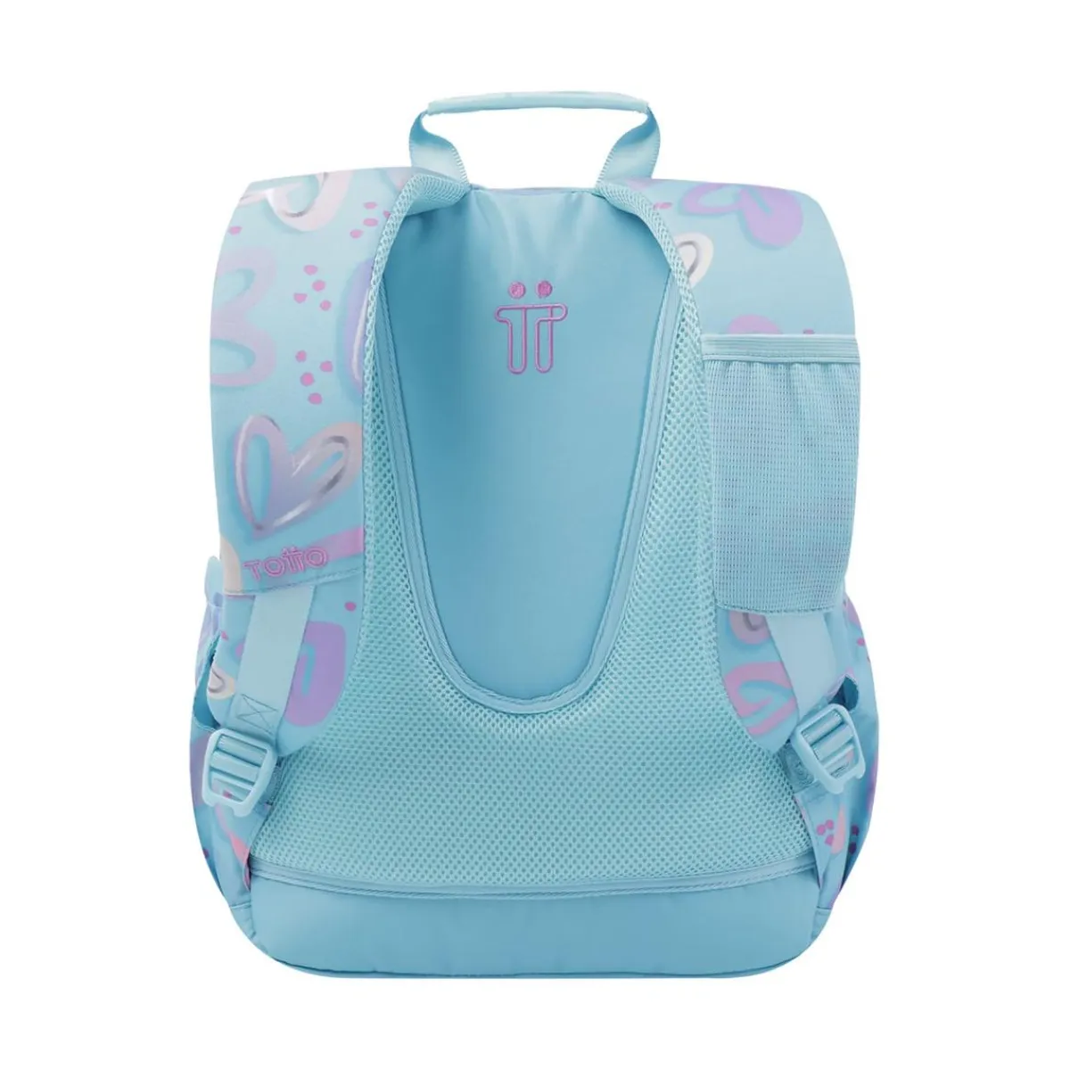 - Mochila escolar corazones pintados Gommas Material Escolar