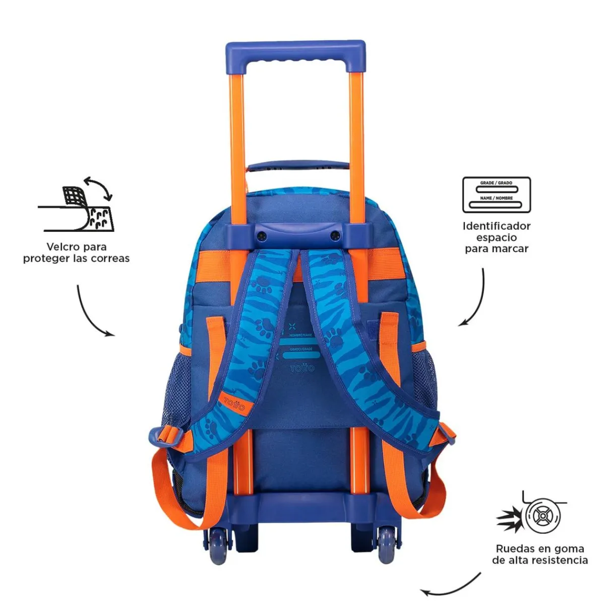 - Mochila escolar con ruedas pequeña Little Avatar*TOTTO Sale