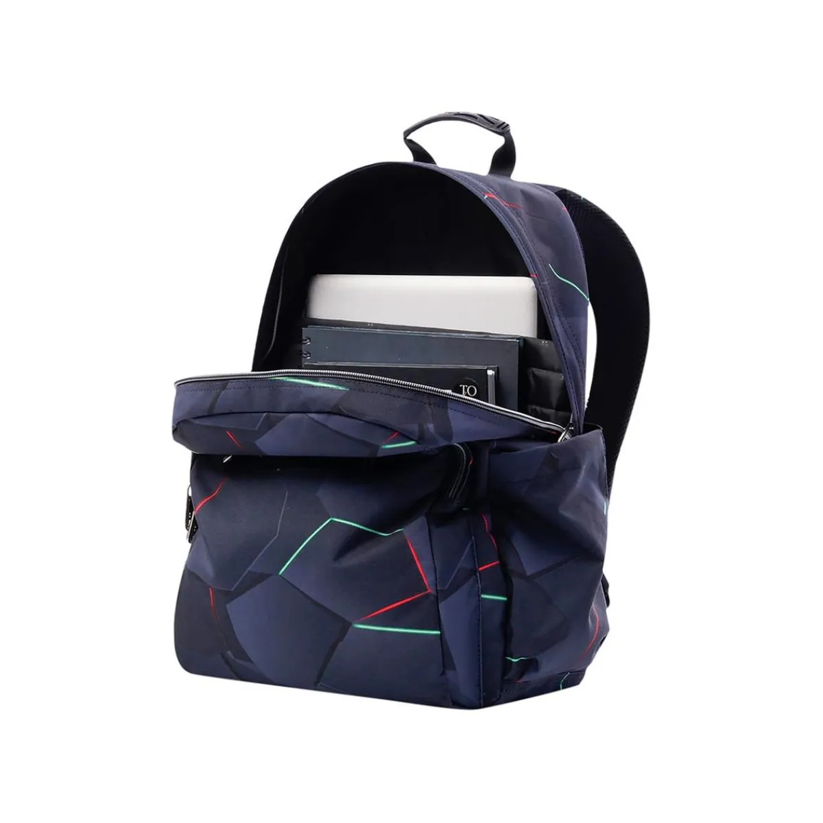 Discount - Mochila escolar fractal Acuarela Material Escolar