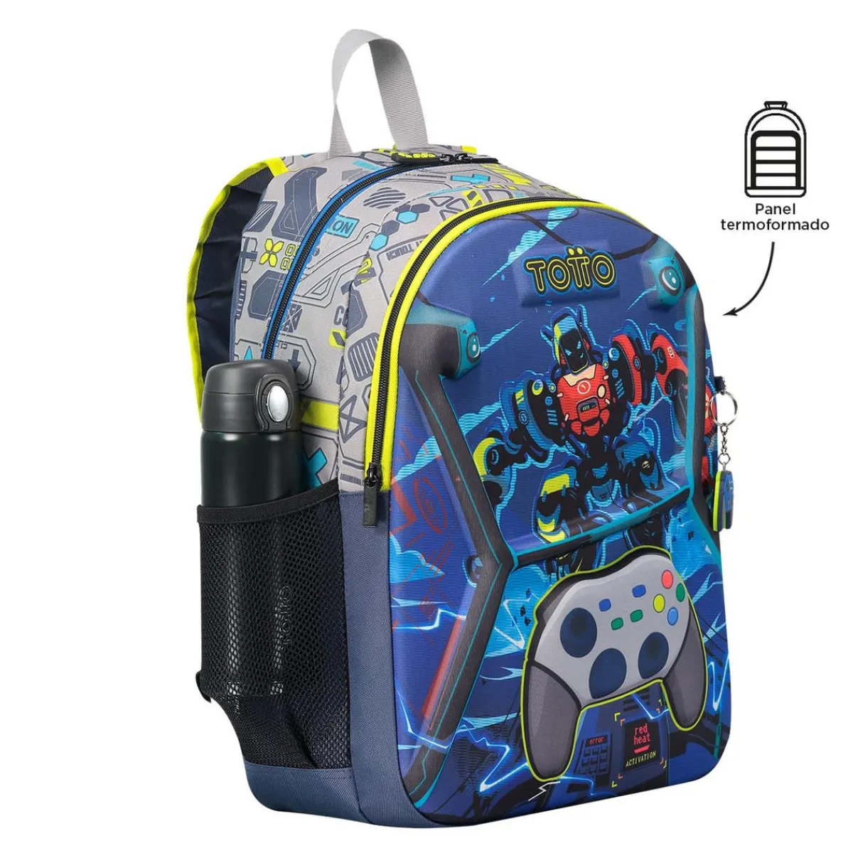 - Mochila escolar grande Monark*TOTTO New