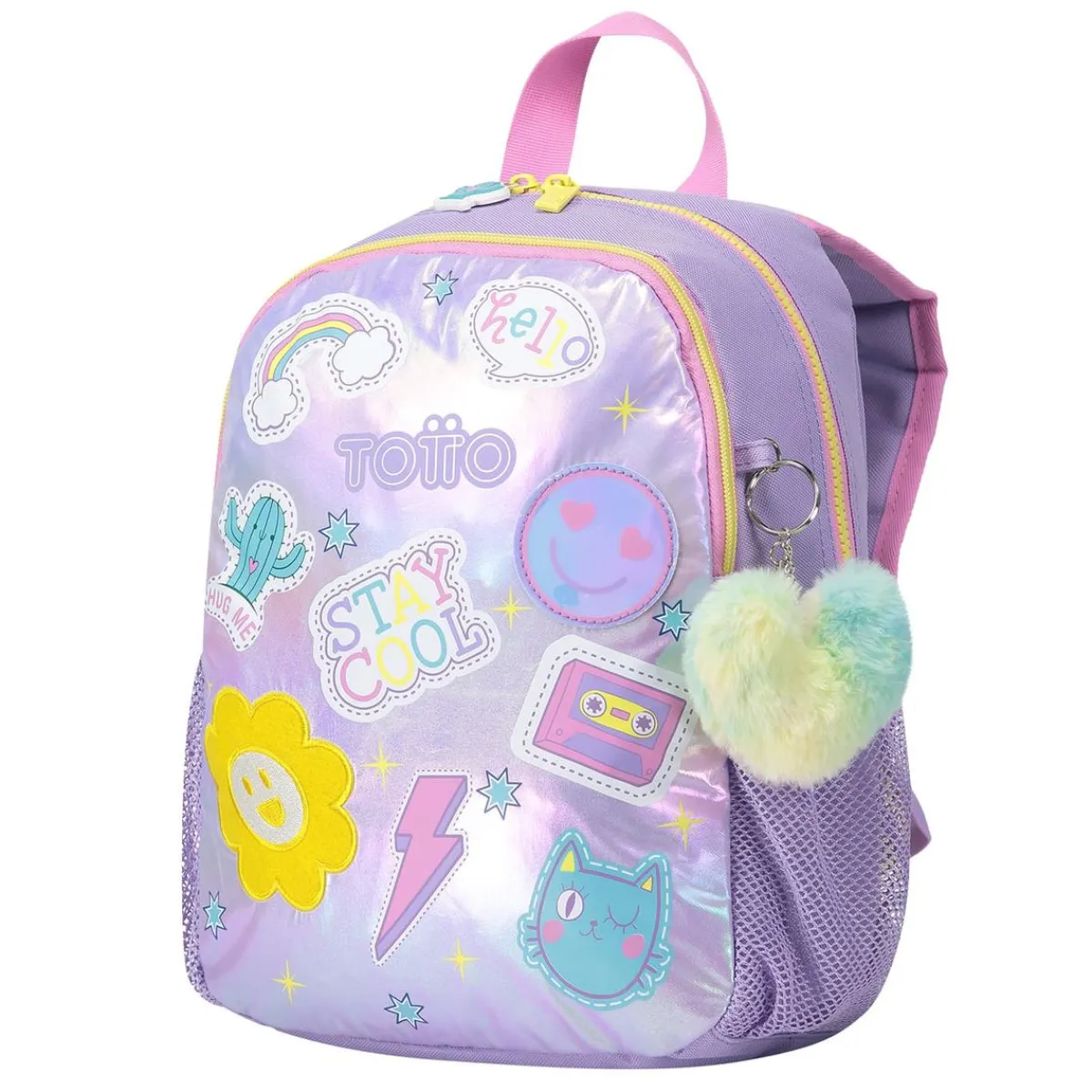 Clearance - Mochila escolar pequeña Emojy Material Escolar