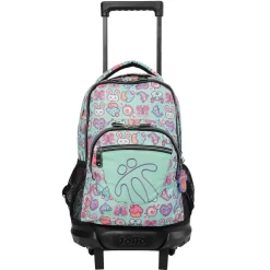 Discount - Mochila escolar pequeña con ruedas Resma - Pixedel Material Escolar