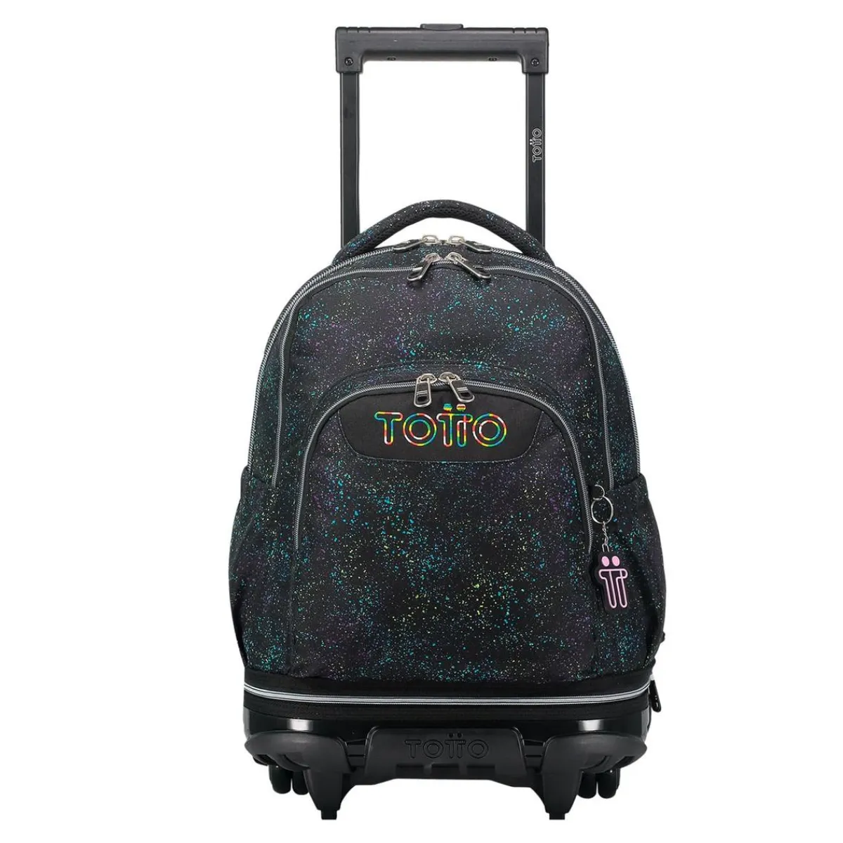 - Mochila escolar ruedas desmontable salpicado color Tiza*TOTTO Clearance