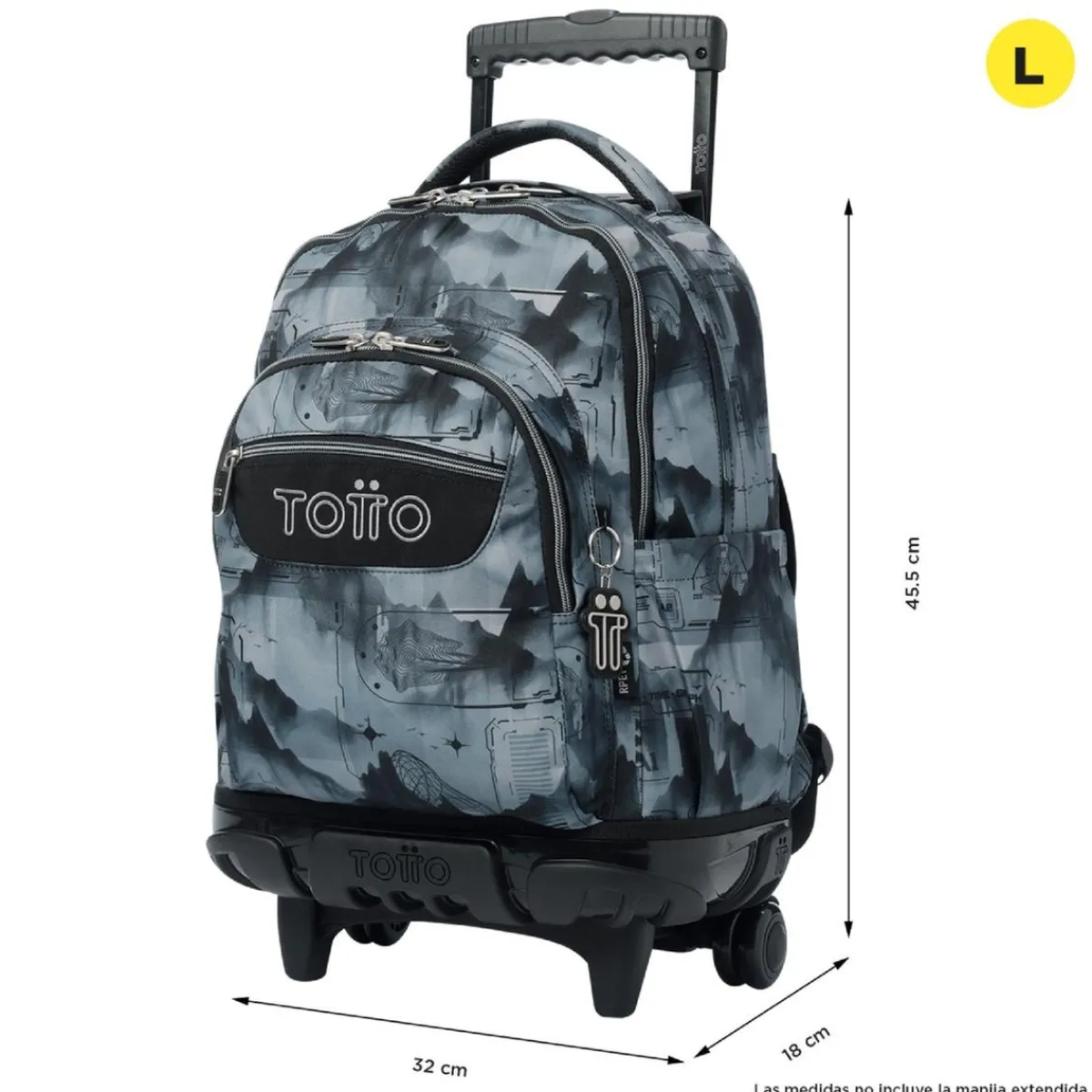 Best - Mochila Renglones con ruedas - Digital Hill Material Escolar