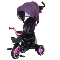 Hot Triciclo evolutivo plegable lila Motos Y Triciclos