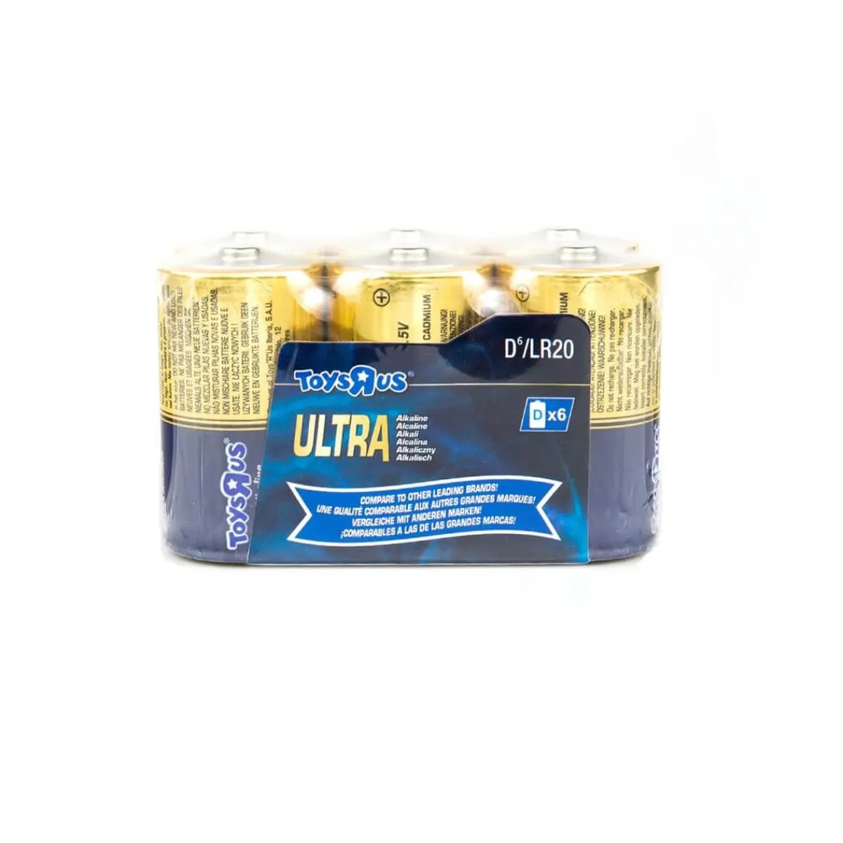 Ultra - Pack 6 Pilas D Ultra Alcalinas*TOYS "R" US