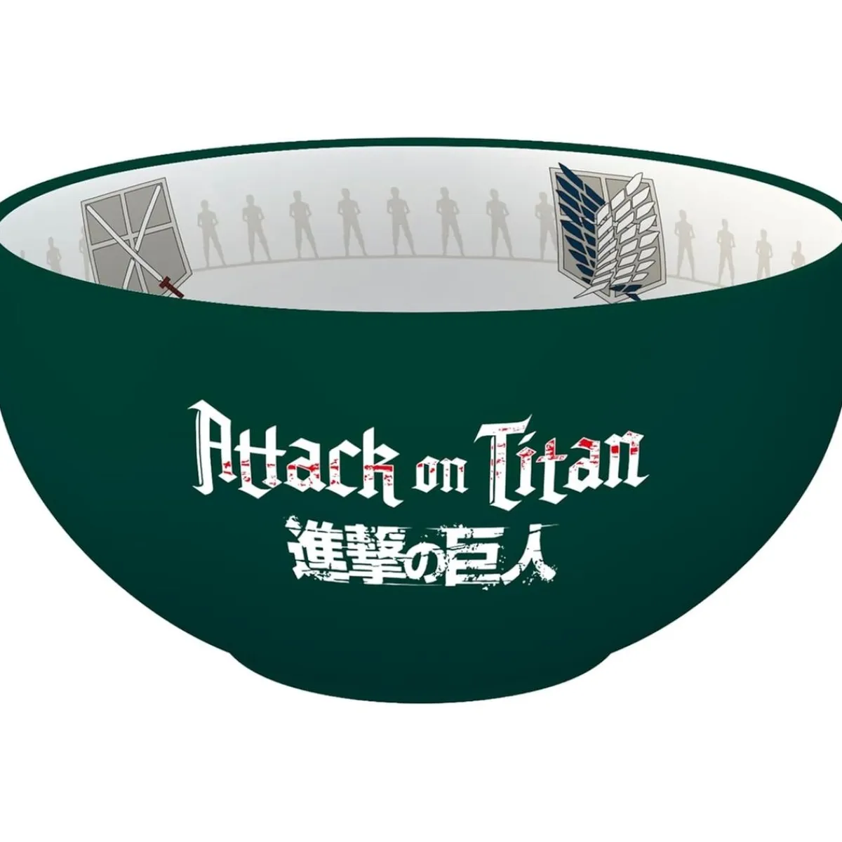 Vaso Ataque a los Titanes 600ml Emblemas Serie 3 ㅤ Merchandising