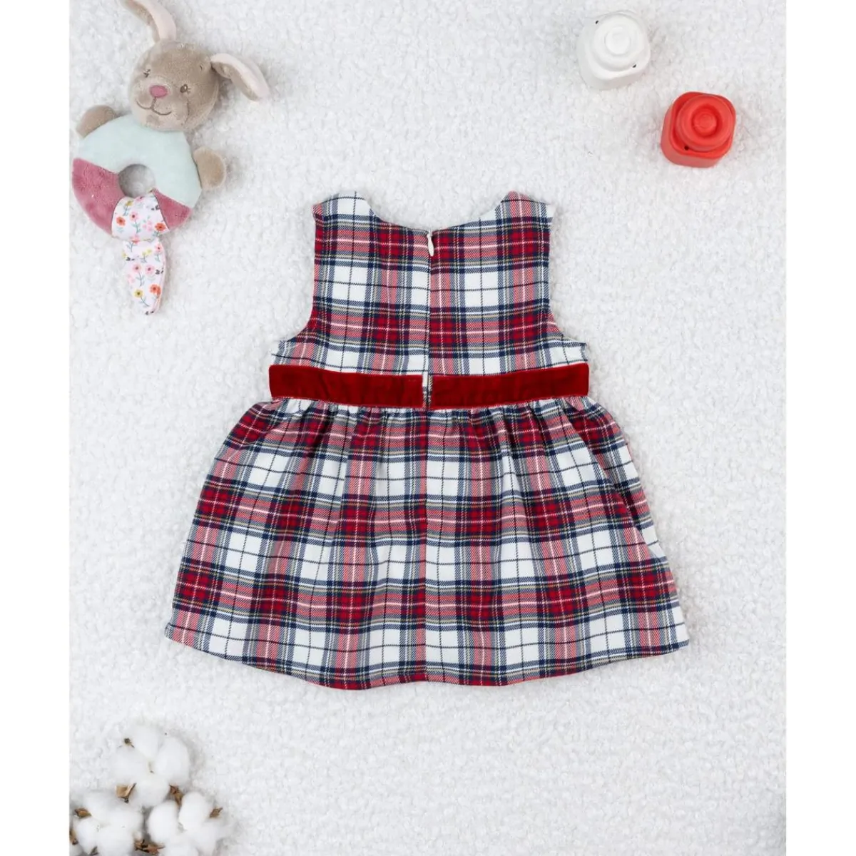 Vestido tartán niña*Prenatal Discount