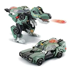 Best - Dinos Sport T-Rex coche deportivo que se transforma en vehículo ㅤ Coleccionables Y Mini Mundos