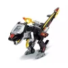 Outlet - Velocirráptor transformable en vehículo Switch & Go Dinos, color negro ㅤ Coleccionables Y Mini Mundos