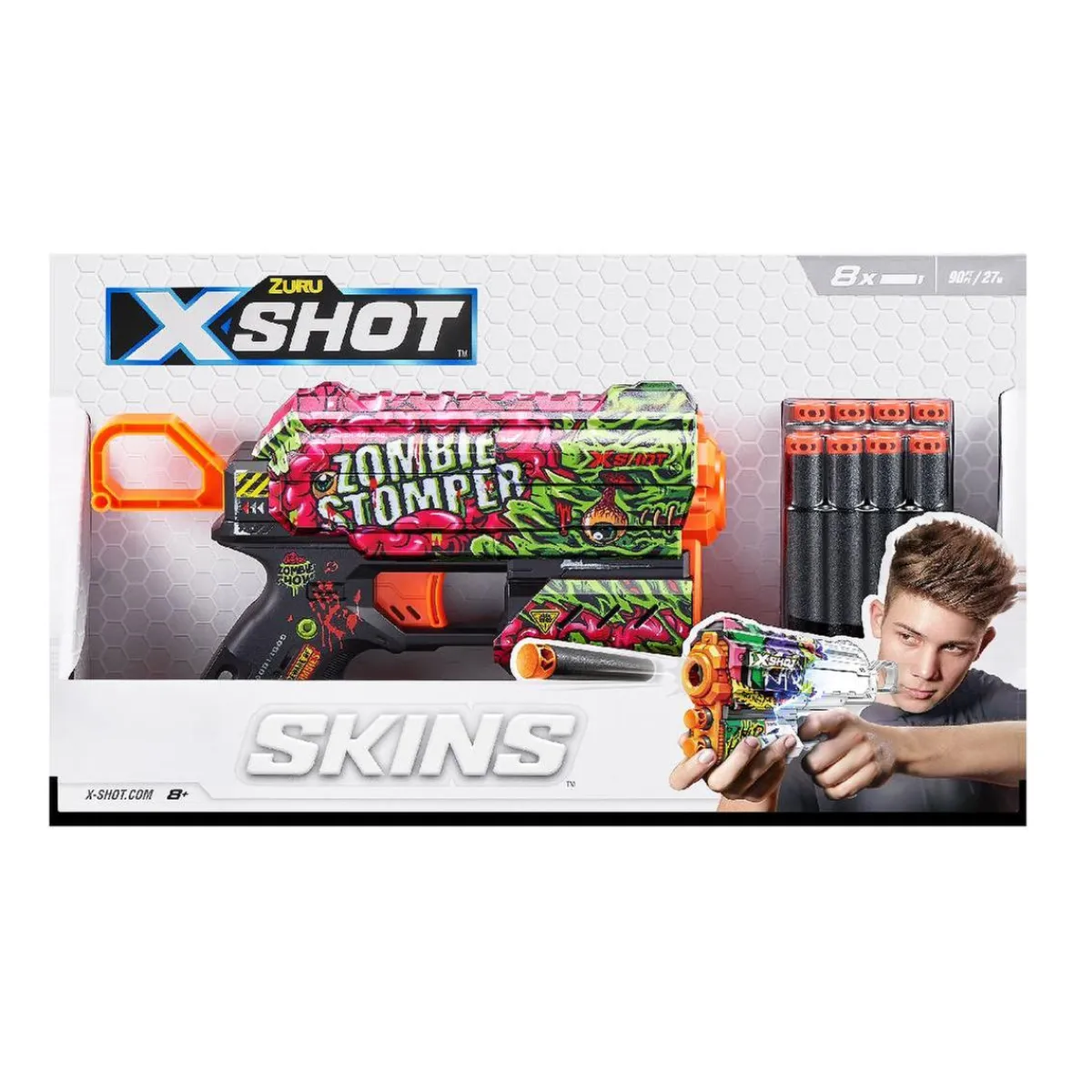 X-Shot - Pistola de dardos Skins Flux (Varios modelos)*ZURU Online